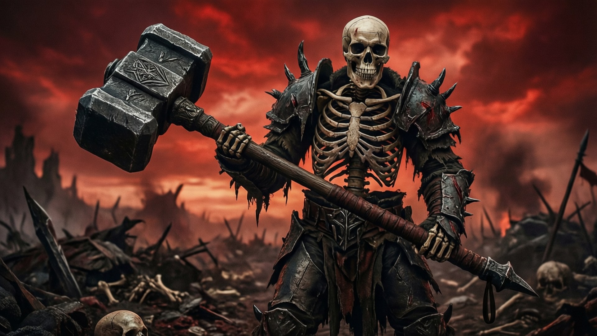 Warhammer of the Damned by Wallpapers.art Studio