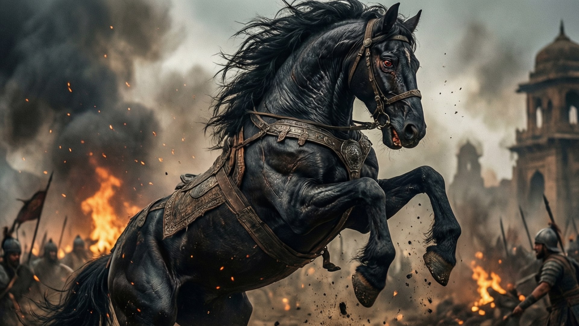 Warhorse Unleashed by Wallpapers.art Studio