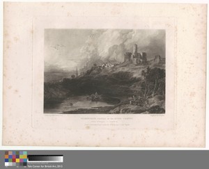 Warkworth Castle on the River Coquet