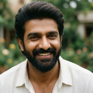 Warm Candid Smile