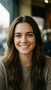 Warm Casual Smile