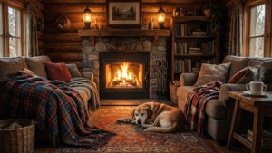 Warm Cozy Cabin