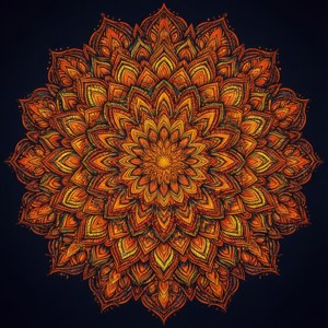 Warm Mandala