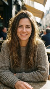 Warm off-duty Smile