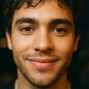 Warm Smile Closeup