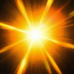 Warm Sunburst Radiant