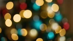 Warm Teal Bokeh Glow