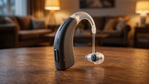 Warm Wooden Hearing Aid