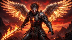 Warrior Angel Flame