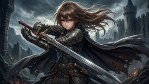 Warrior Girl Fantasy