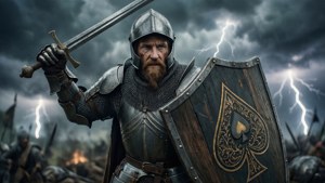 Warrior King of Spades