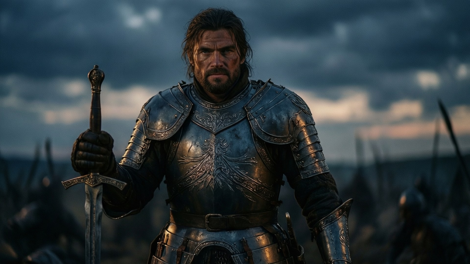 Warrior of Worth by Wallpapers.art Studio