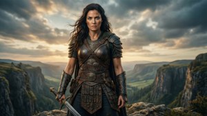 Warrior on the Cliff
