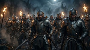 Warriors Battle Line