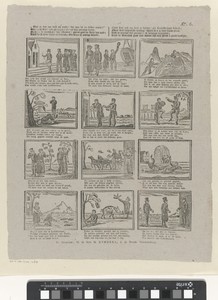 Was er ooit een volk op aarde / dat men lui en lekker noemt? / Dit / o kindren: zult gij vragen / als gij deze prentjes roemt [(...)]