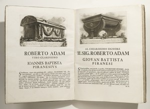 Washbasin, page from Il Campo Marzio dell'Antica Roma