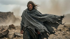 Wasteland Grey Cape