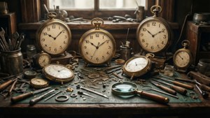 Watchmaker's Desk Clocks