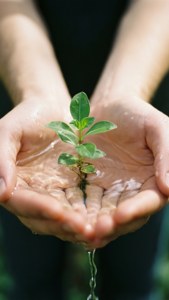 Water and Plant