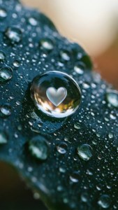 Water Droplet Heart
