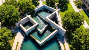 Water Gardens Aerial