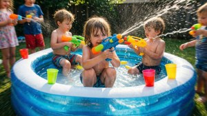 Water Gun Battle