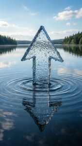 Water Ripple Upvote