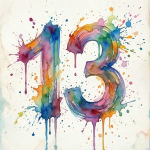 Watercolor 13 Splashes
