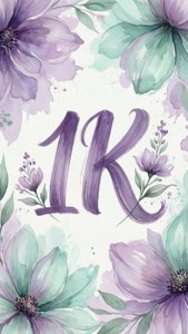 Watercolor 1K Floral