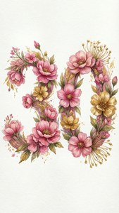 Watercolor 30 Floral