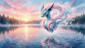 Watercolor Arceus Dawn