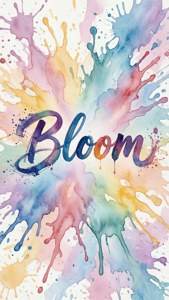 Watercolor Bloom