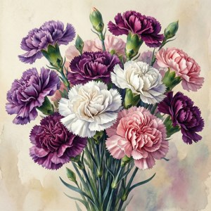 Watercolor Bouquet