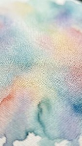 Watercolor Canvas Wash