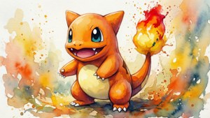 Watercolor Charmander