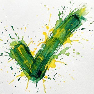 Watercolor Check