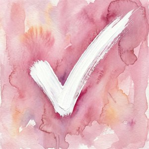Watercolor Check