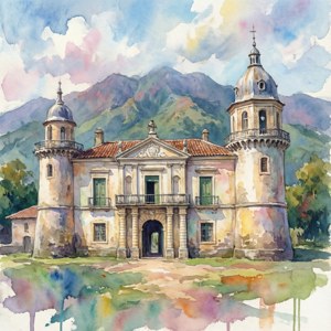 Watercolor Citadelle