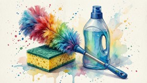 Watercolor Cleaning Tools