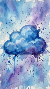 Watercolor Cloud