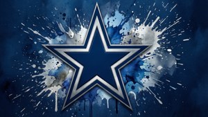Watercolor Cowboy Star