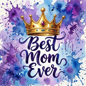 Watercolor Crown