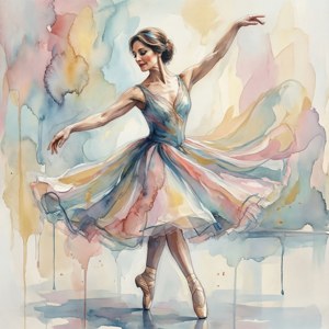 Watercolor Dance