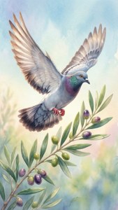 Watercolor Dove