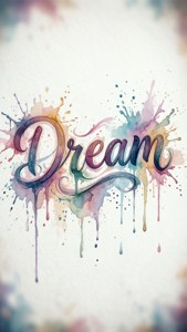 Watercolor Dream Font