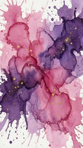 Watercolor February Love