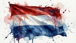 Watercolor Flag