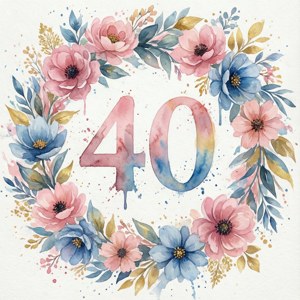 Watercolor Floral 40