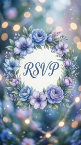 Watercolor Floral RSVP