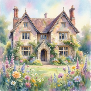 Watercolor Frogmore